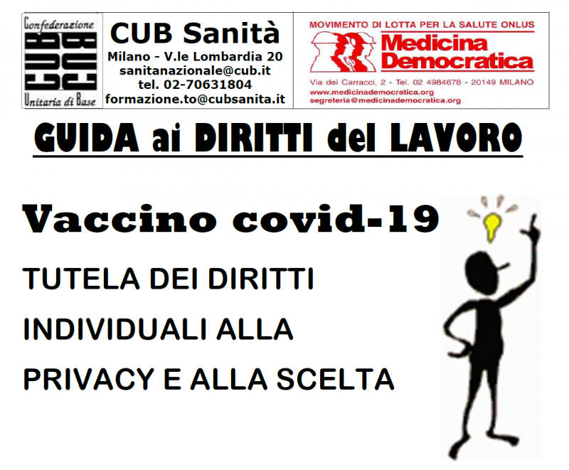 cub guida lavoro anticovid